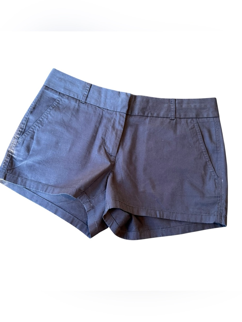J. Crew Navy Cotton Broken In Chino Shorts